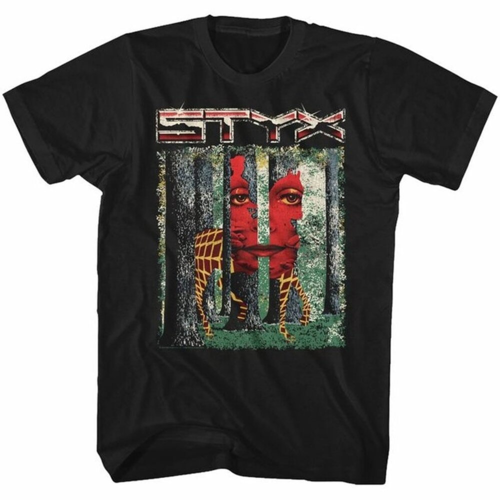 Styx The Grand Illusion Black Classic T-Shirt